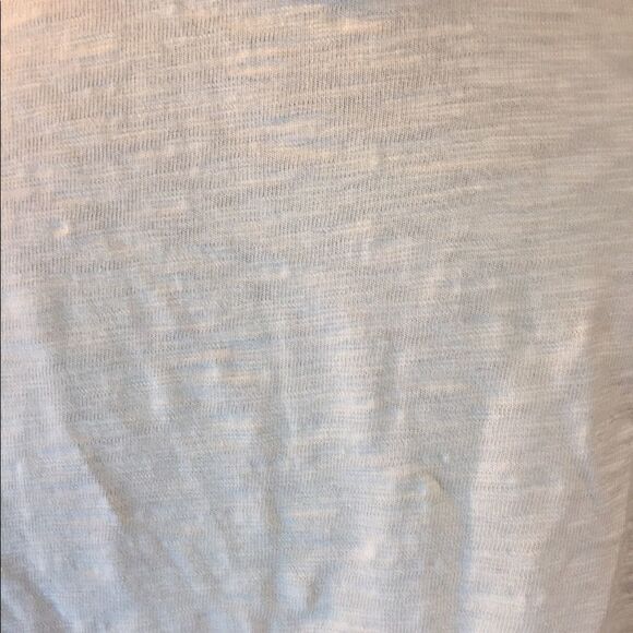 Madewell Basic Cropped Tee Quarter Button front XS - Picture 7 of 7
